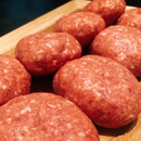 黒毛和牛と群馬の豚山峰の生ハンバーグ